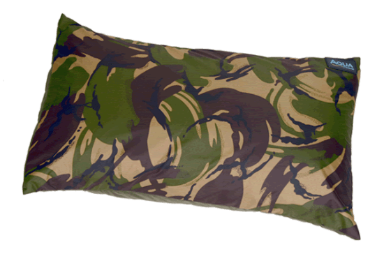 Aqua povlak na vankúš camo pillow cover