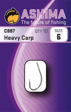 Ashima  háčiky  c887 heavy carp  (10ks)-veľkosť 4