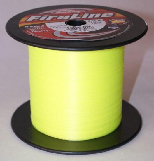 Berkley spletaná šnúra fireline green-priemer 0