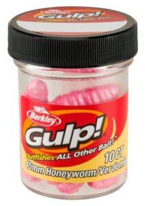 Berkley umelé nástrahy gulp honey worm-bubble gum 4