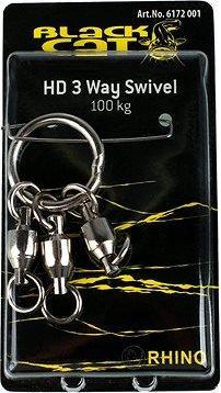 Black Cat HD 3 Way Swivel 80 mm 100 kg