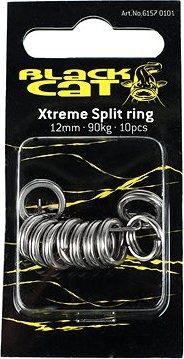 Black Cat Xtreme Split Ring 12 mm 90 kg 10 ks