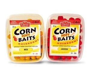 Chytil mäkčená nástraha corn soft baits mushrooms 20g - marhuľa