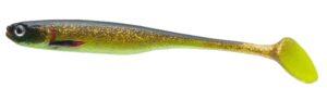 Cormoran gumová nástraha crazy fin shad uv chartreuse-7