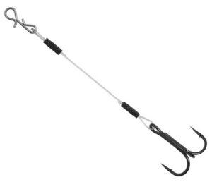 Delphin nadväzec bomb twisto rigs fluorocarbon 12 kg 3 ks - #6 10 cm