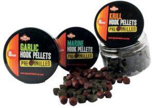 Dynamite baits pellets pre-drilled hook 8 mm-garlic hook