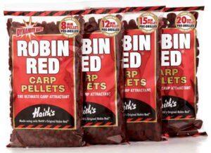 Dynamite baits pellets pre-drilled robin red 900 g-8 mm