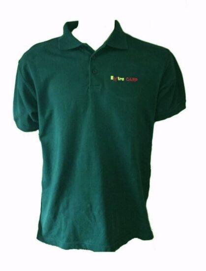 Extra carp polo tričko dark green-veľkosť l