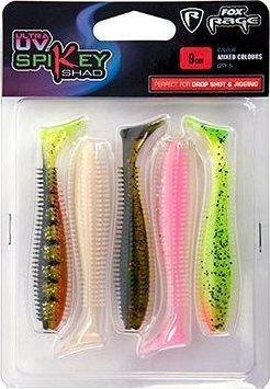 FOX Rage Spikey Shad Ultra UV 12 cm Mixed Colours 5 ks