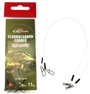 Falcon fluorocarbon leader 25 cm 2 ks-11 kg