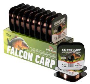 Falcon vlasec carp tmavá meď 100 m-priemer 0