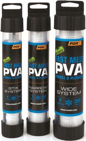 Fox pva pančucha edges fast melt pva mesh system 7 m-25 mm