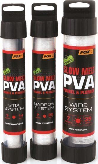 Fox pva pančucha edges slow melt pva mesh system 7 m-14 mm