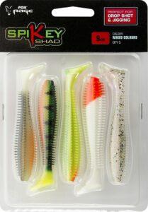 Fox rage gumová nástraha spikey shad mixed pack colours 5 ks-12 cm