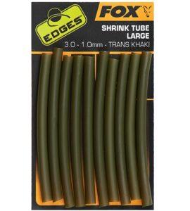 Fox zmršťovacia hadička edges shrink tube trans khaki - 3-1 mm