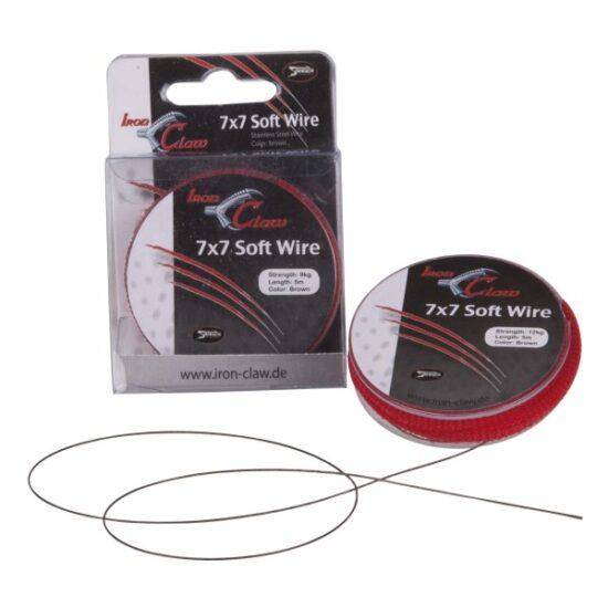 Iron claw pletená oceľová šnúra 7 x 7 wire-nosnosť 6kg