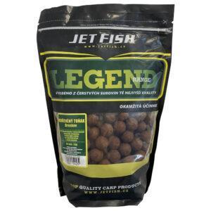 Jet fish boilie legend korenený tuniak + a.c. broskyňa - 1 kg 24 mm