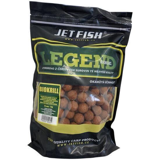 Jet fish boilie legend range biokrill - 1 kg 24 mm