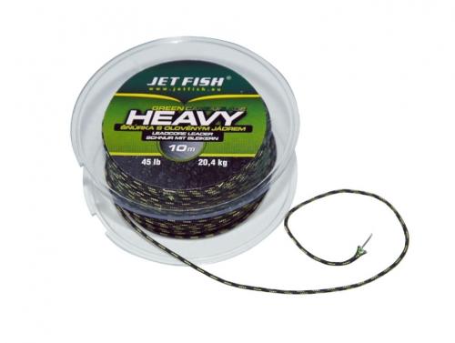 Jet fish náväzcová šnúra heavy camouflage 10m 45lb - farba green camu