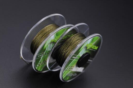 Korda náväzcová šnúra super natural weed green-priemer 18 lb