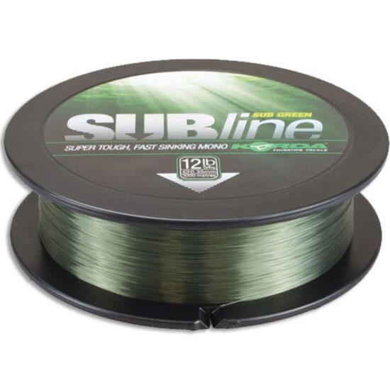 Korda silon subline ultra tough green 1000 m-priemer 0