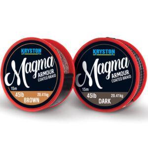 Kryston náväzcová šnúrka magma brown 15 m - nosnosť 45 lb