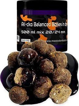 Mastodont Baits Balanced Boilie in dip Ak-cko 20/24 mm 500 ml