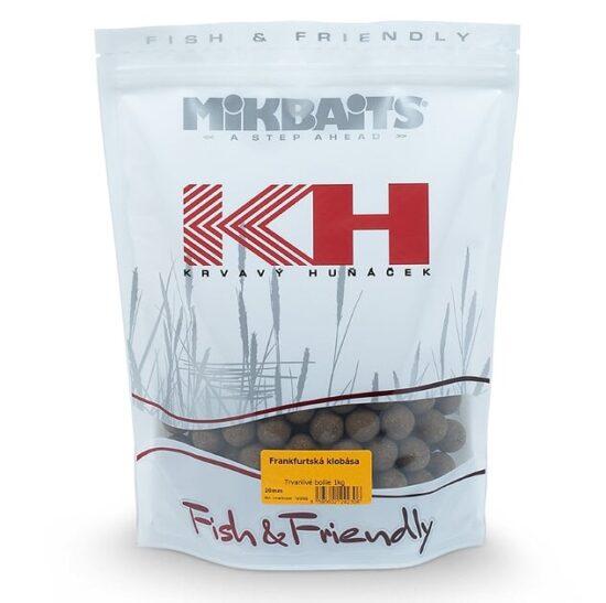 Mikbaits boilie krvavý huňáček krab/sardinka - 1 kg 24 mm