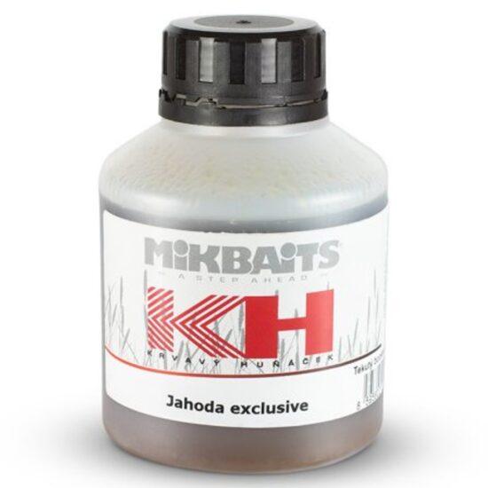 Mikbaits booster krvavý huňáček jahoda exclusive 250 ml