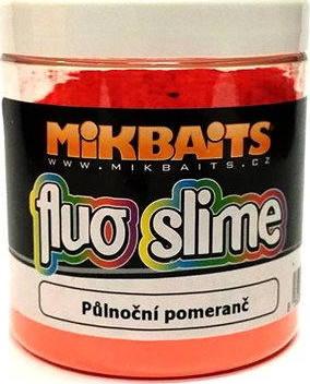 Mikbaits – Fluo slime obaľovací Dip Polnočný pomaranč 100 g