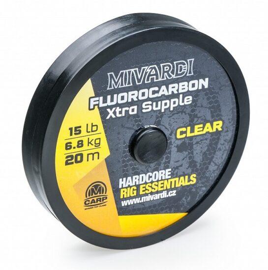 Mivardi fluorocarbon xtra supple číry 20 m-nosnosť 15 lb