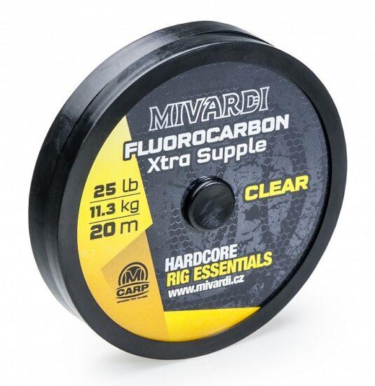 Mivardi fluorocarbon xtra supple číry 20 m-nosnosť 25 lb