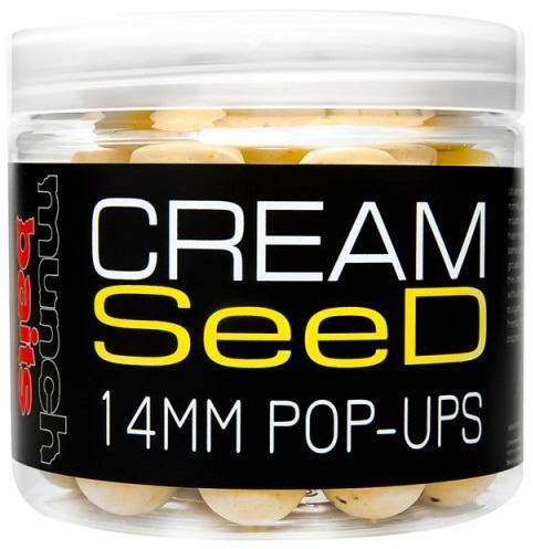 Munch baits plávajúce boilies pop-ups cream seed 200 ml-14 mm