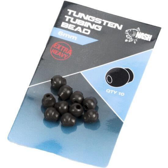 Nash ťažké korálky tungsten tubing beads 6 mm