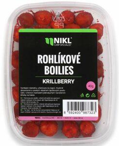 Nikl rohlíkové boilies 40 g-krill berry