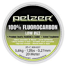 Pelzer - návazcový vlasec  fluorocarbon 20 m crystal-priemer 0