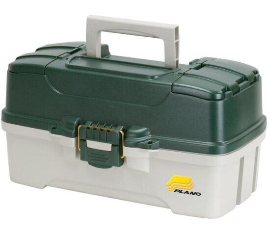 Plano kufřík 3-tray tackle box green metallic 620306