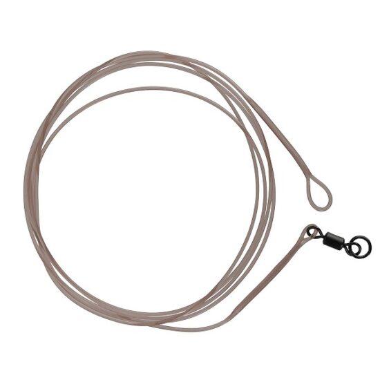 Prologic montáž mirage loop leaders w ring swivel 100 cm 35 lb 2 ks