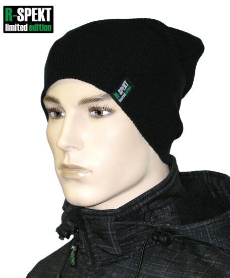 R-spekt čiapka slouch beanie style čierna