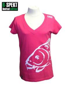 R-spekt tričko lady carper rúžove-veľkosť xl