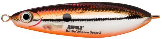 Rapala wobler rattlin minnow spoon 8 cm 16 g sbr