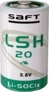 SAFT LSH20 lítiový článok 3