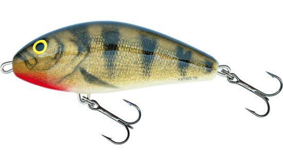 Salmo wobler fatso floating emerald perch - 10 cm 48 g