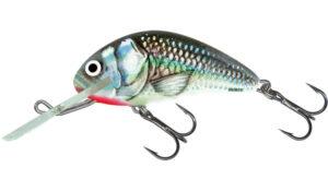 Salmo wobler hornet floating holographic grey shiner-3