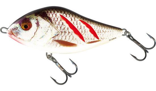 Salmo wobler slider sinking wounded real grey shiner-12 cm 70 g