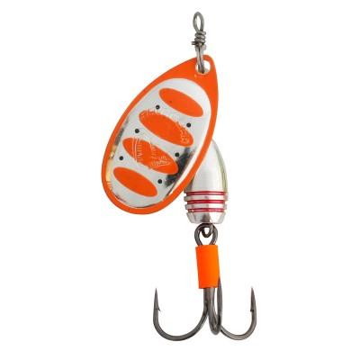 Savage gear blyskáč rotex spinner fluo orange silver-veľkosť 2 5