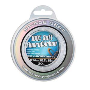 Savage gear florocarbon soft fluoro carbon 50 m-priemer 0