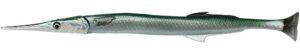 Savage gear gumová nástraha 3d line thru needlefish pulse tail green needlefish - 30 cm 66 g