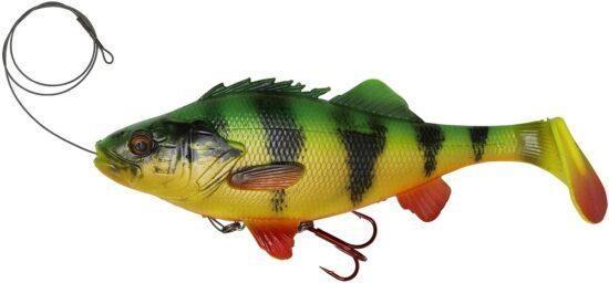 Savage gear gumová nástraha 4d perch shad ss firetiger-12