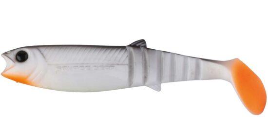 Savage gear gumová nástraha cannibal shad bulk white/black-6